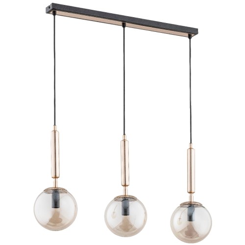 Lampa wisząca VOLDA PICOLO złota 3xE14 63067 Alfa