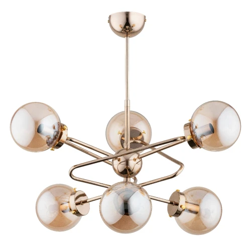Lampa sufitowa RITO złota 6xE14 63047 Alfa