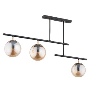 Lampa sufitowa NOSCA czarna 3xE14 63032 Alfa