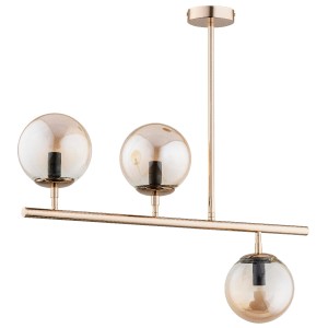 Lampa sufitowa FACTUS złota 3xE14 63029 Alfa