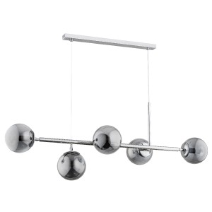 Lampa wisząca DANSA chrom 5xE14 63018 Alfa
