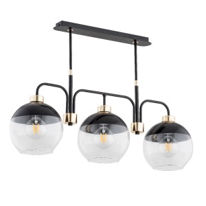 Lampa sufitowa ALMARY czarna 3xE27 63002 Alfa