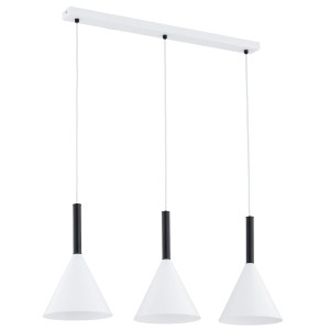 Lampa wisząca PERO biała 3xE14 62553 Alfa