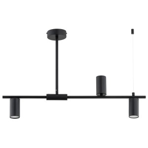 Lampa sufitowa URANOS czarna 3xGU10 62536 Alfa