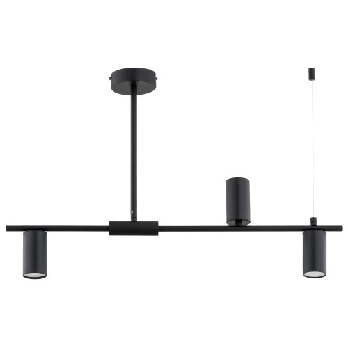 Lampa sufitowa URANOS czarna 3xGU10 62536 Alfa
