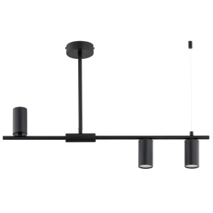 Lampa sufitowa URANOS czarna 3xGU10 62535 Alfa