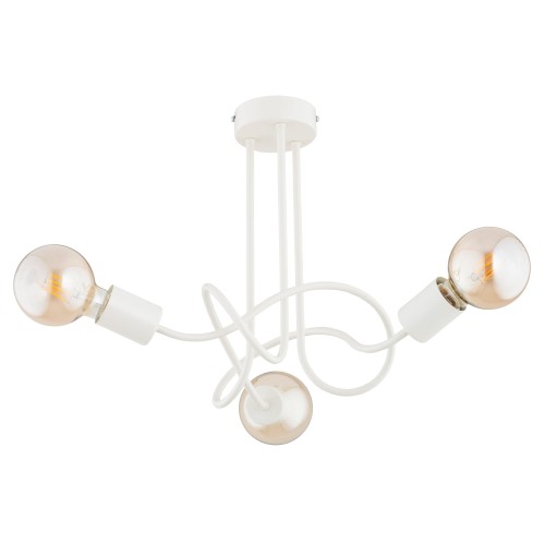 Lampa sufitowa WINGO kremowa 3xE27 62519 Alfa