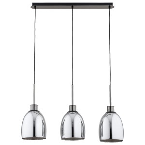 Lampa wisząca DERSEL grafit 3xE27 62516 Alfa
