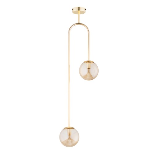 Lampa sufitowa VECTOR złota 2xE14 62449 Alfa