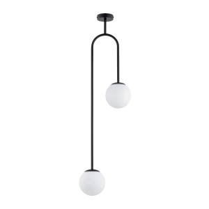 Lampa sufitowa VECTOR czarna 2xE14 62448 Alfa