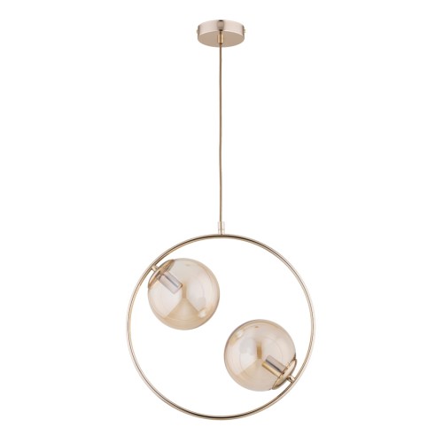 Lampa wisząca ADINO S 54 złota 2xE14 62440 Alfa
