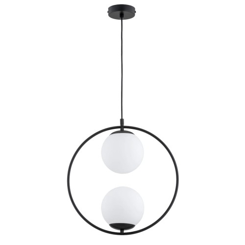 Lampa wisząca ADINO czarna 2xE14 62437 Alfa