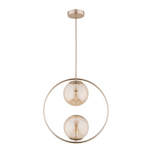 Lampa wisząca ADINO 54 złota 2xE14 62436 Alfa