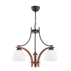 ŻyrandolBAFIA 3xE27 drewniana 62421 Alfa