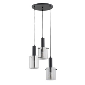 Lampa wisząca CELIA czarna 3xE27 62414 Alfa