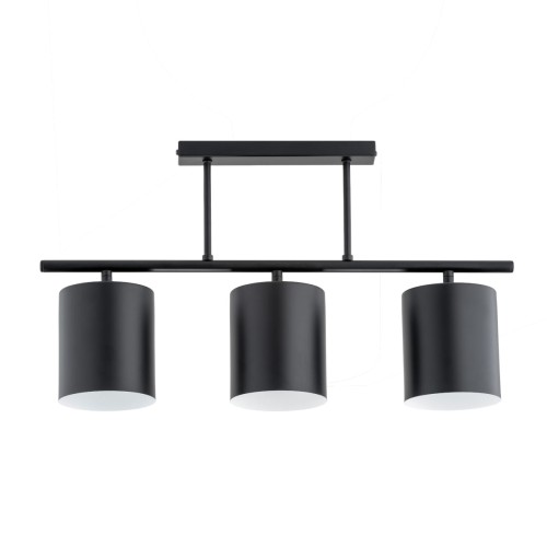 Lampa sufitowa ARCZI czarna 3xE27 62401 Alfa