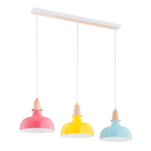 Lampa wisząca SOLO GEM MIĘTA 3xE27 62396 Alfa