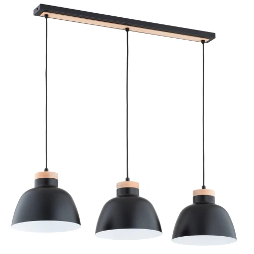 Lampa wisząca LORIEN czarna 3xE27 62389 Alfa