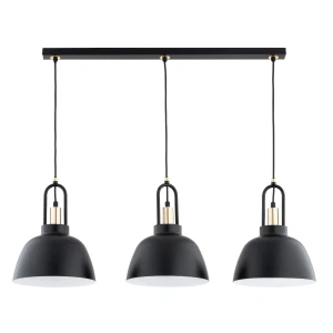 Lampa wisząca MIRAVE czarno/złota 3xE27 62375 Alfa