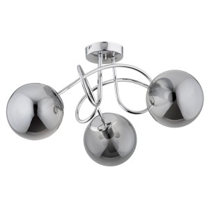 Lampa sufitowa BANKO chrom 3xE14 62366 Alfa