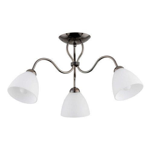 Lampa sufitowa ARIEL czarny/chrom 3xE27 62363 Alfa