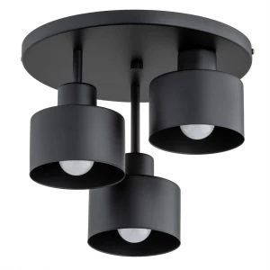 Lampa sufitowa ERANI czarna 3xE27 62346 Alfa