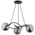 Lampa sufitowa VELTA czarna 3xE14  62344 Alfa