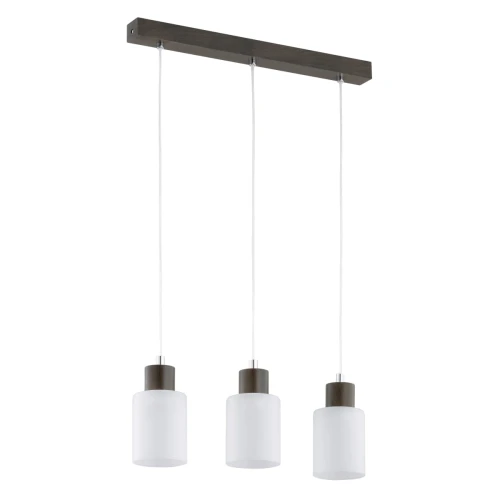 Lampa wisząca EVIC RETRO drewniana 3xE27 62321 Alfa