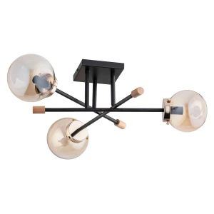 Lampa sufitowa TRANSFER MAX czarna 3xE14 62308 Alfa