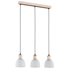 Lampa wisząca NATUR BIS 3 drewniana 3xE27 62306 Alfa