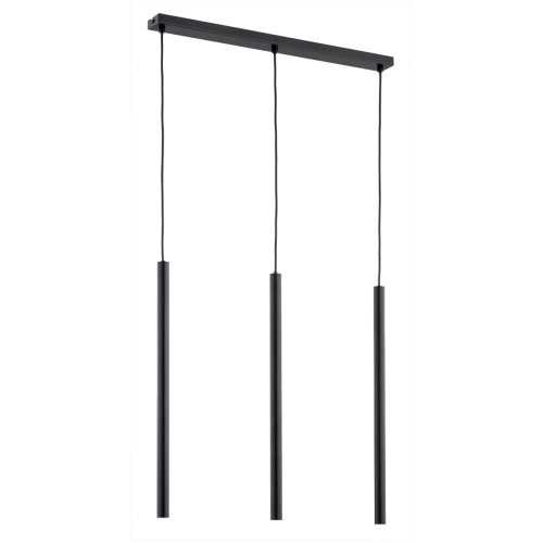 Lampa wisząca COLLET czarna 3xG9 LED 62300 Alfa