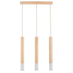 Lampa wisząca ADORI drewniana 3xE14 62282 Alfa