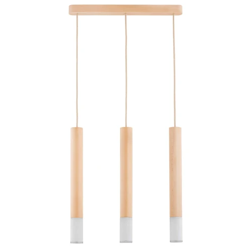 Lampa wisząca ADORI drewniana 3xE14 62282 Alfa