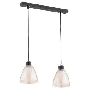 Lampa wisząca ANION czarna 2xE27 62263 Alfa