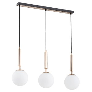 Lampa wisząca VOLDA PICOLO czarno/złota 3xE14 62205 Alfa
