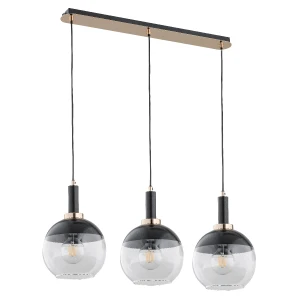 Lampa wisząca ADRIA czarna 3xE27 62190 Alfa
