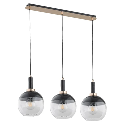 Lampa wisząca ADRIA czarna 3xE27 62190 Alfa