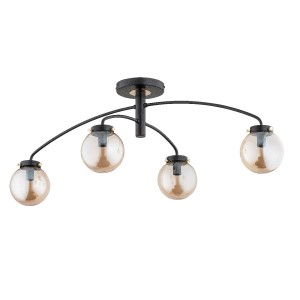 Lampa sufitowa WIRAL złota 4xE14 62187 Alfa