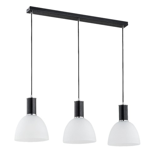 Lampa wisząca DANA czarno/biała 3xE27 62180 Alfa