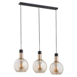 Lampa wisząca MAYA złota 3xE27 62163 Alfa
