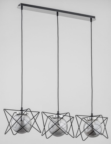 Lampa wisząca SAGITO TRACK chrom 3xE14 62098 Alfa