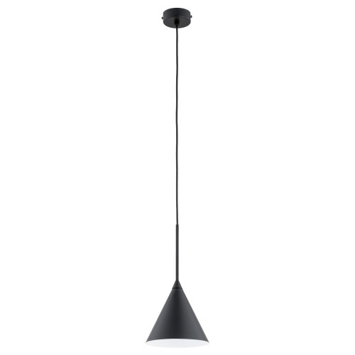 Lampa wisząca FABO czarna 1xE27 61456 Alfa