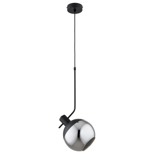 Lampa wisząca VELTO czarna 1xE27 61454 Alfa