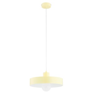 Lampa wisząca NEVERA żółta 1xE27 61450 Alfa