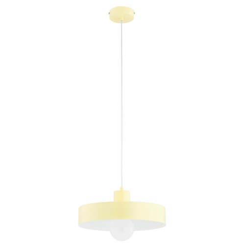 Lampa wisząca NEVERA żółta 1xE27 61450 Alfa