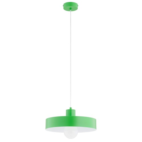 Lampa wisząca NEVERA zielona1xE27 61448 Alfa