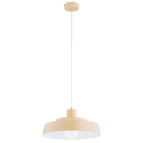 Lampa wisząca DELTA kremowa 1xE27 61445 Alfa