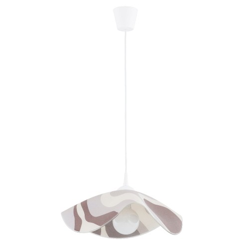 Lampa wisząca TOLKA biała 1xE27 61441 Alfa