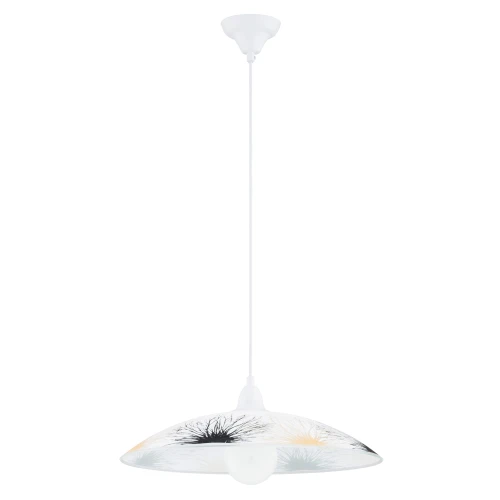 Lampa wisząca FLORES BIG biała 1xE27 61432 Alfa