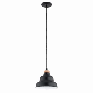 Lampa wisząca BAŁWANEK MAŁY CZARNY 1xE27 61402 Alfa